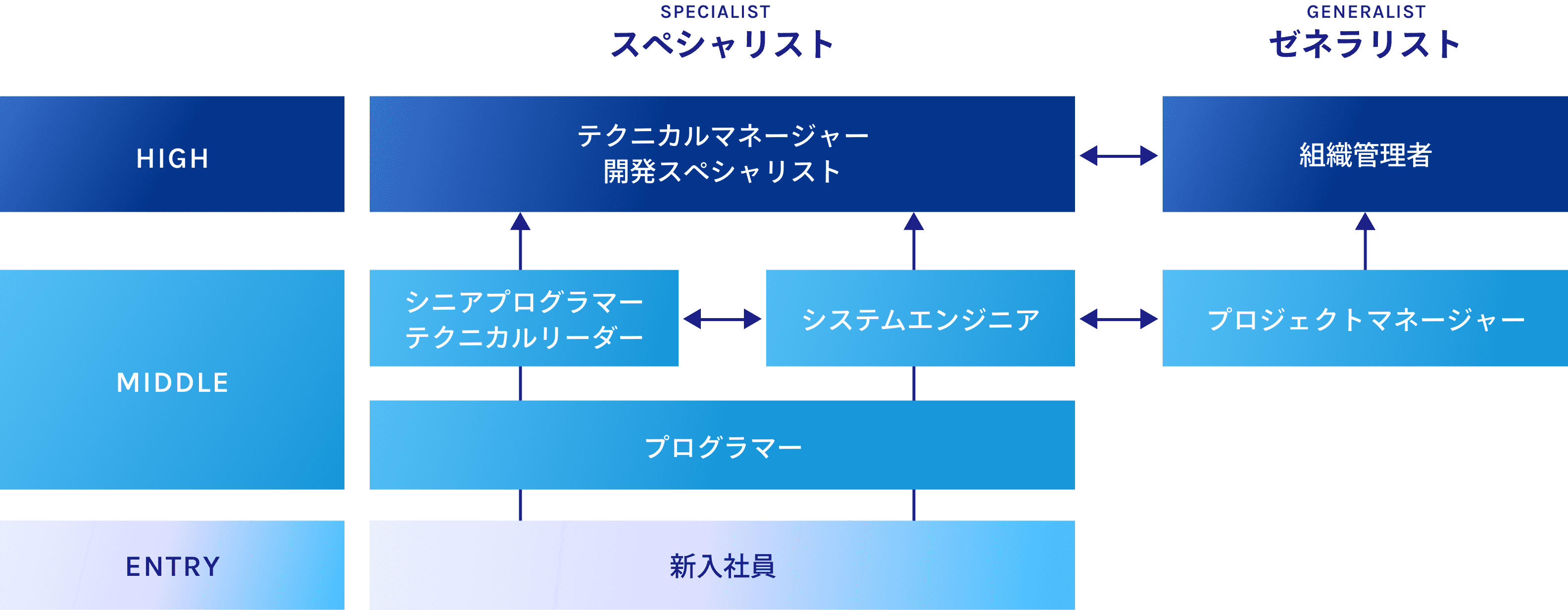 キャリアパスのイメージ